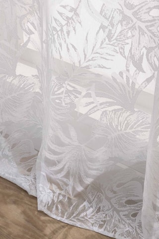 Rideau Ysora - Blanc - 140 x 240 cm