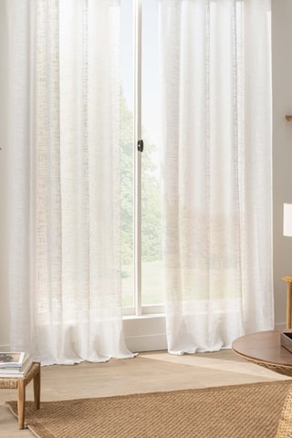 Rideau Nemo - Blanc - 140 x 280 cm