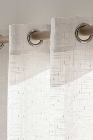 Rideau Nemo - Blanc - 140 x 280 cm