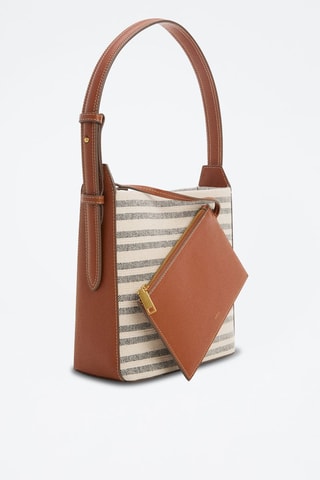 Sac cabas imprimé - Beige