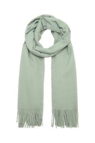 Écharpe à franges - Vert
