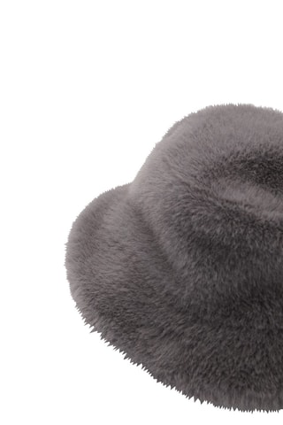 Bob fausse fourrure - Gris