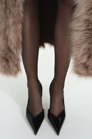 Escarpins en cuir - Noir