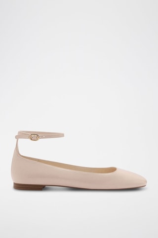 Ballerines vernies lanière - Beige