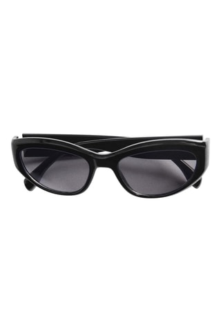 Lunettes de soleil monture plastique - Noir
