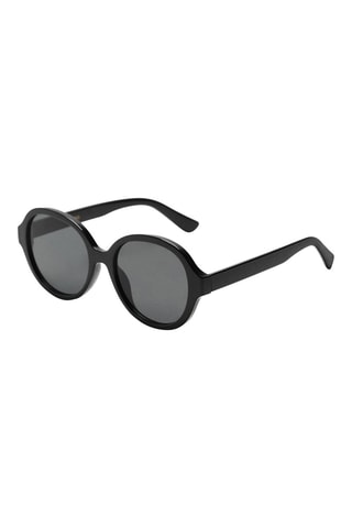 Lunettes de soleil monture ronde - Noir