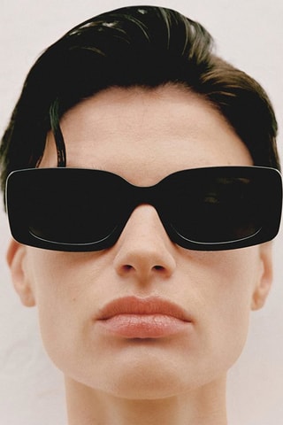 Lunettes de soleil monture plastique - Noir