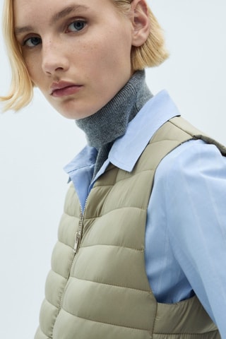 Gilet matelassé - Vert clair