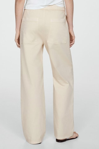 Pantalon - Blanc cassé