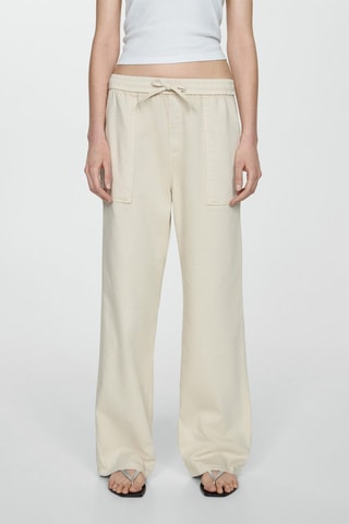 Pantalon - Blanc cassé