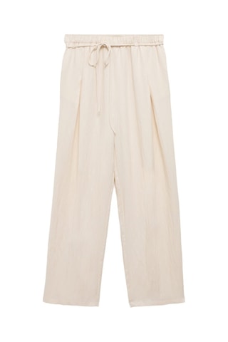 Pantalon Lyocell droit - Écru