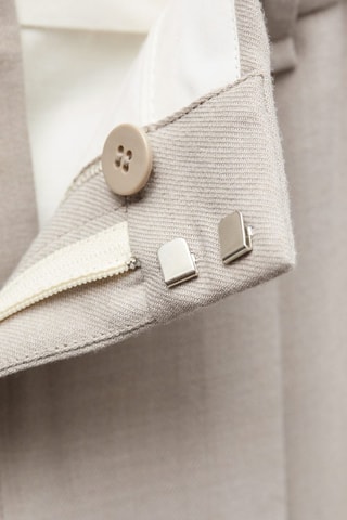 Pantalon droit costume - Gris clair