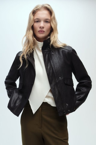 Pantalon droit taille normale - Kaki