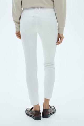 Jeans skinny crop - Blanc
