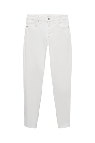Jeans skinny crop - Blanc