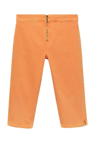 Jean slim capri - Orange