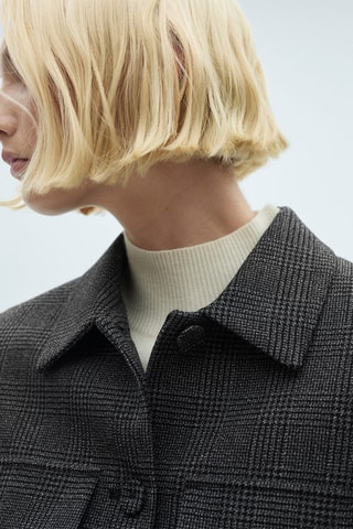 Veste tweed boutons - Noir