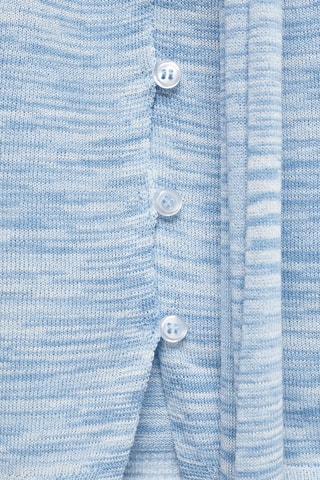 Top emmanchures américaines boutons - Ciel