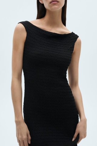 Robe longue épaules dénudées - Noir