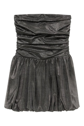 Robe bustier jupe boule - Argenté