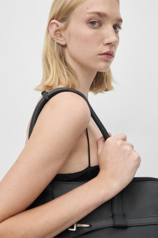 Robe courte encolure corset - Noir