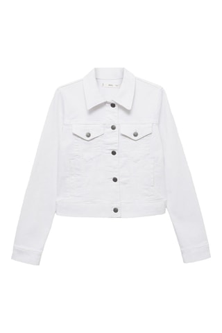 Blouson en jean - Blanc