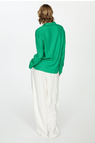 Chemise fluide lyocell - Vert