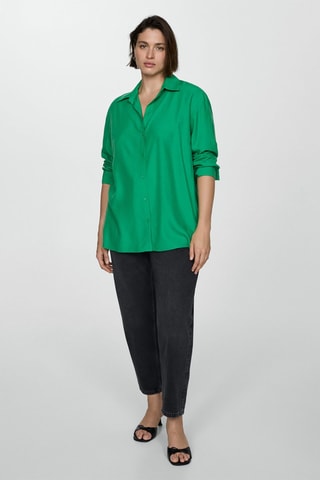 Chemise fluide lyocell - Vert