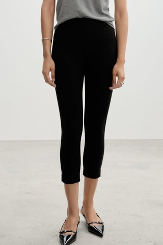 Leggings capri - Noir