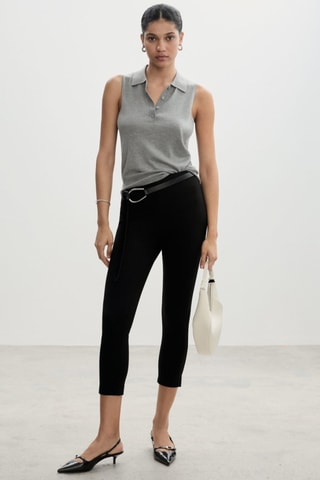 Leggings capri - Noir