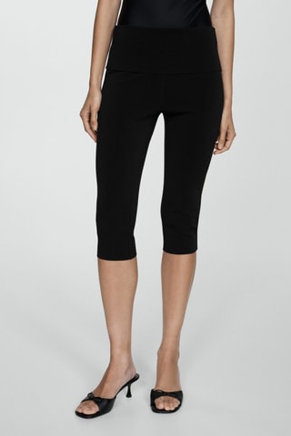 Leggings capri - Noir
