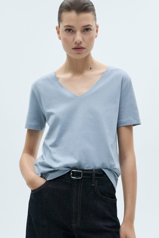 T-shirt - Bleu clair