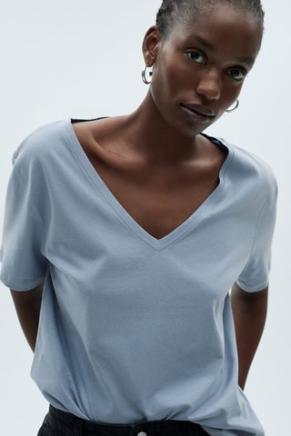 T-shirt - Bleu clair