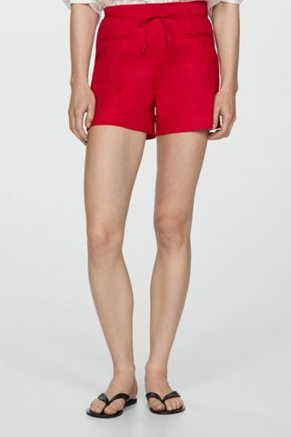 Short lin noeud - Rouge