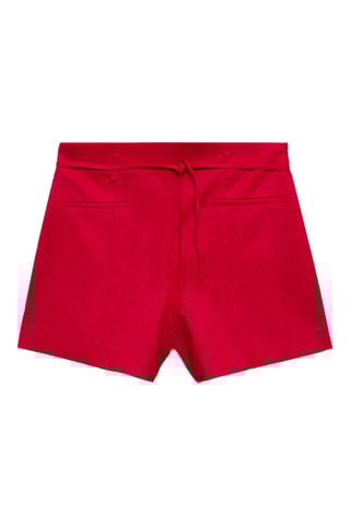 Short lin noeud - Rouge