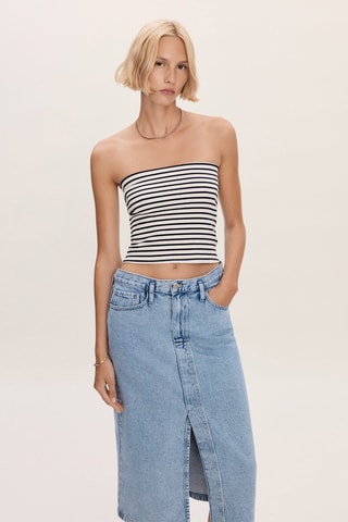 Jupe en jean - Bleu clair