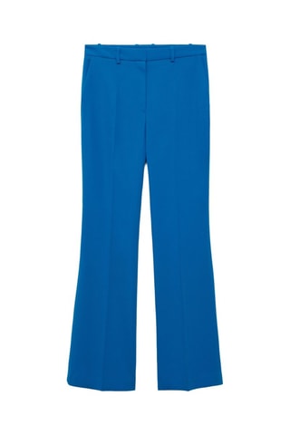 Pantalon de costume wideleg - Bleu