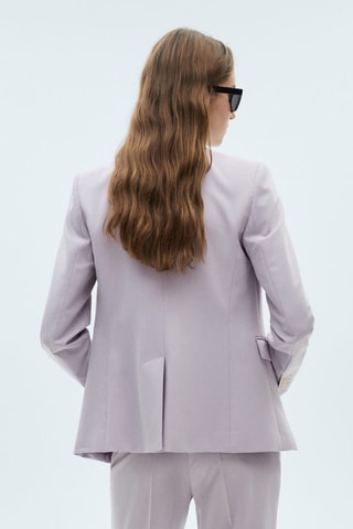 Blazer costume cintré - Violet clair