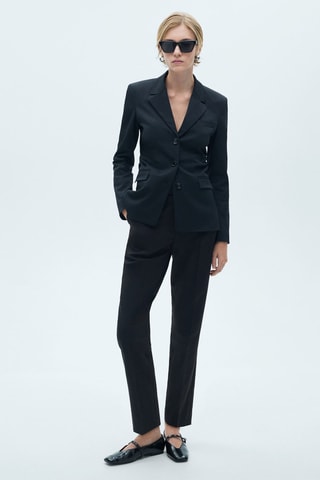 Blazer costume cintré - Noir