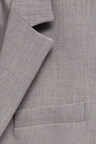 Blazer costume droit - Gris