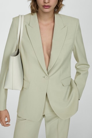 Blazer costume Lyocell - Vert clair