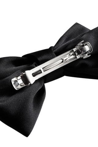 Pince à cheveux noeud - Noir