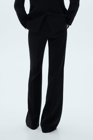 Pantalon de costume wideleg - Noir