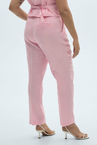 Pantalon de costume lin - Rose