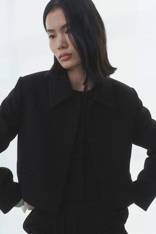 Veste de costume revers - Noir