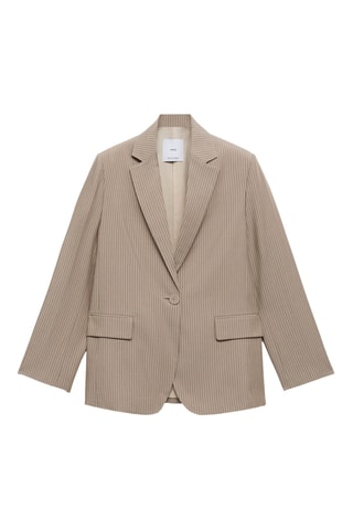 Blazer costume Lyocell - Marron