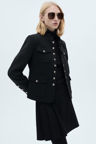 Jupe plissée - Noir