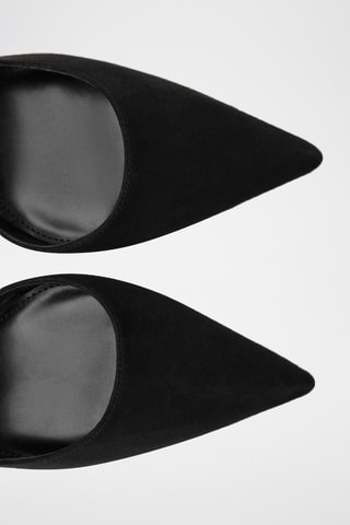 Chaussures talon asymétriques - Noir