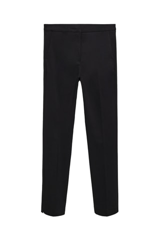 Pantalon skinny crop - Noir