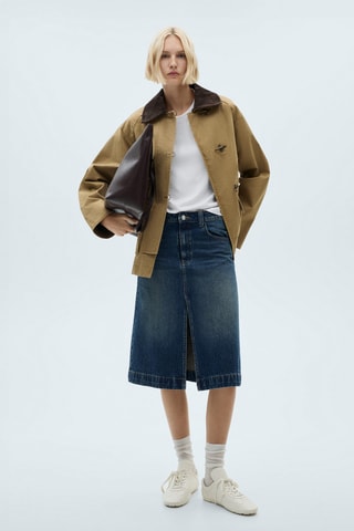 T-shirt coton manches courtes - Blanc